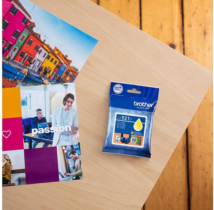 Image du produit Brother LC521Y Cartouche d'encre originale - Jaune (Y)
