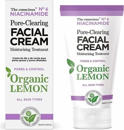 Biovène Niacinamide Pore-Clearing Facial Cream Bio-Zitrone 50ml (50 ml, Tagescreme)
