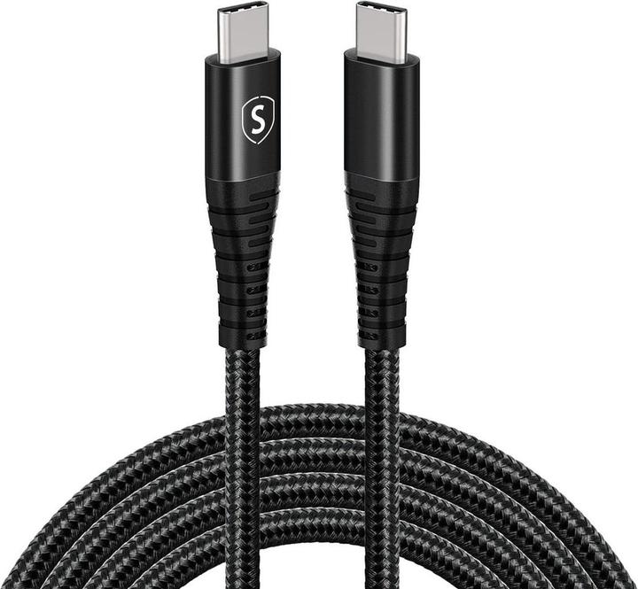 Image du produit SIGN Câble USB-C vers USB-C 5A, 100W, 2m - Noir (2 m, 100 W)