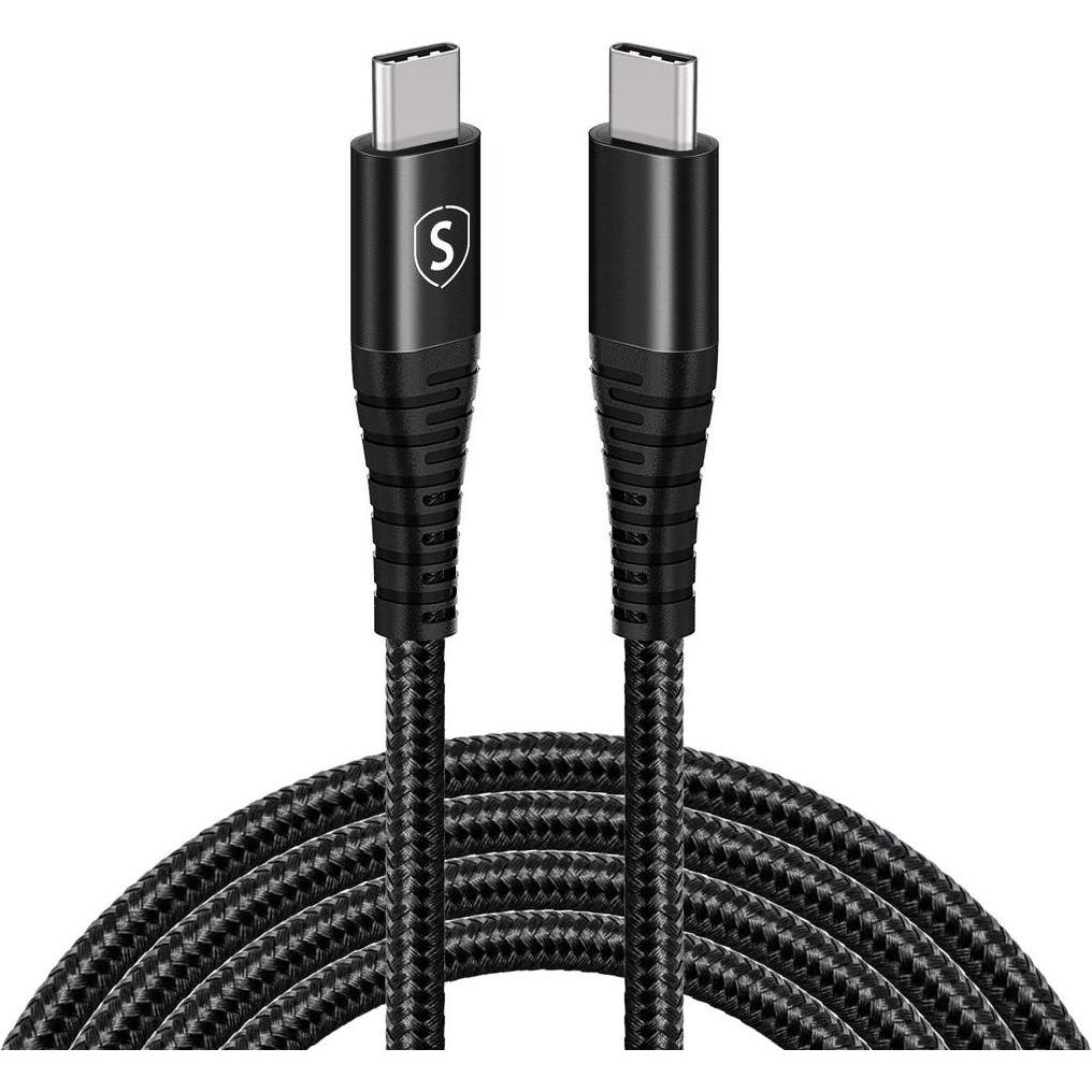 SIGN USB-C to USB-C Cable 5A, 100W, 2m - Black (2 m), USB Kabel