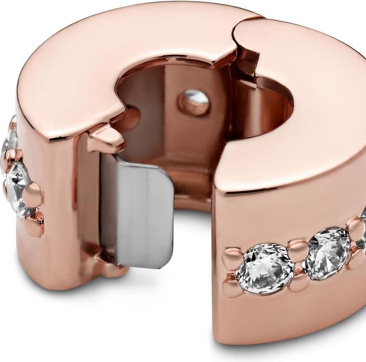 Produktbild Pandora Glänzendes Band Clip Charms/Beads (Silber)