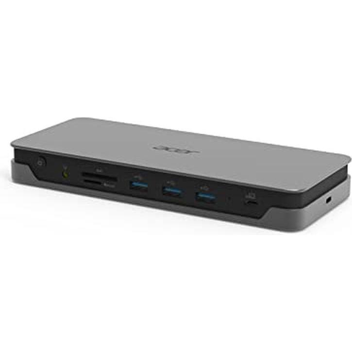 Acer USB-C-Dockingstation mit HDMI, DisplayPort, USB 3.1, LAN, SD-Kartenleser und Audioanschluss (US