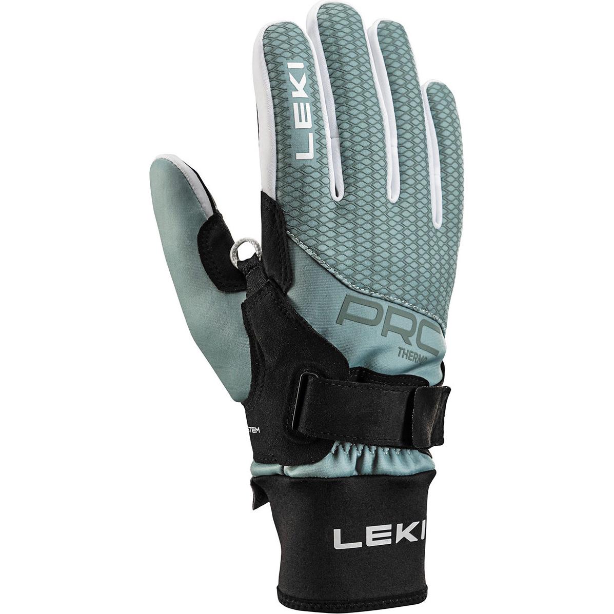 Leki, Damen, Handschuhe, PRC ThermoPlus Shark, Türkis, (7)