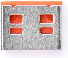 Actual product image Smart Keeper Basic USB-A Port Blocker orange 10 pcs.