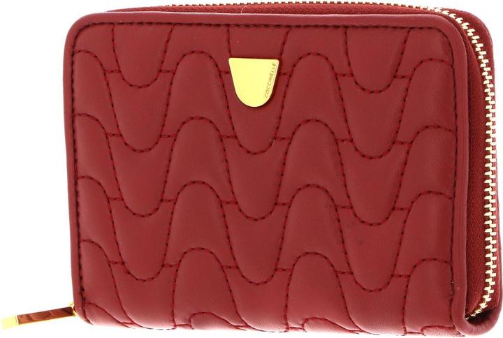 Actual product image Coccinelle Clivia Matelasse Zip Around Wallet