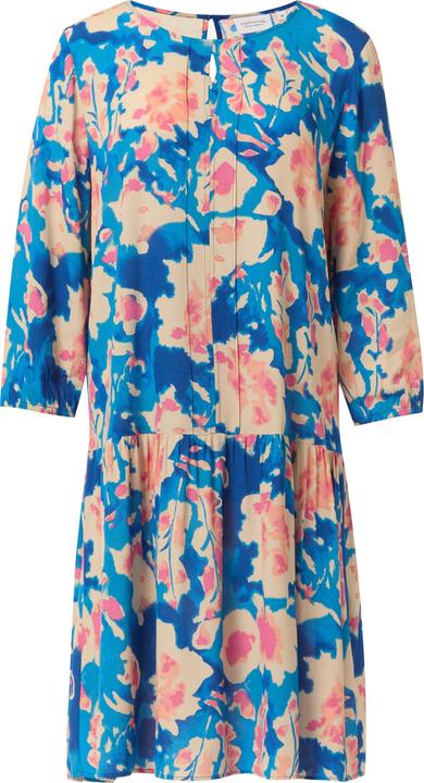 Produktbild Comma Kleid Gemustertes Kleid mit Raffung (38)