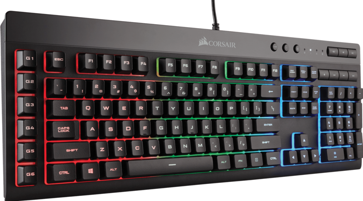 Produktbild Corsair K55 Rgb (DE, Kabelgebunden)