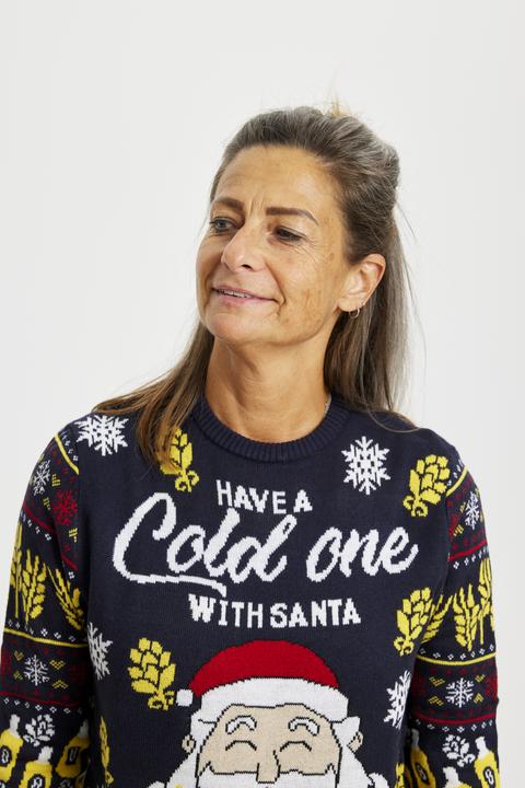 Produktbild Christmas Sweats Have a Cold One With Santa LED (XS)