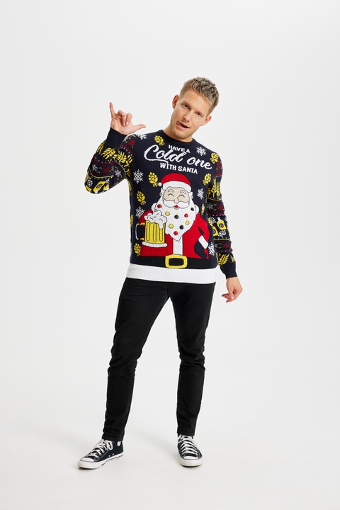 Produktbild Christmas Sweats Have a Cold One With Santa LED (S)