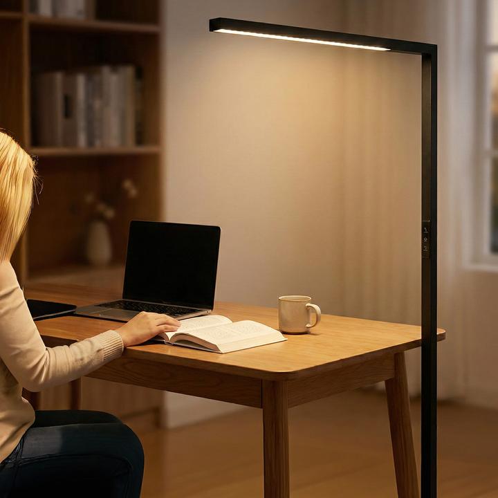 Produktbild Luxula LED-Büro-Stehleuchte - Slim Line (3500 lm)