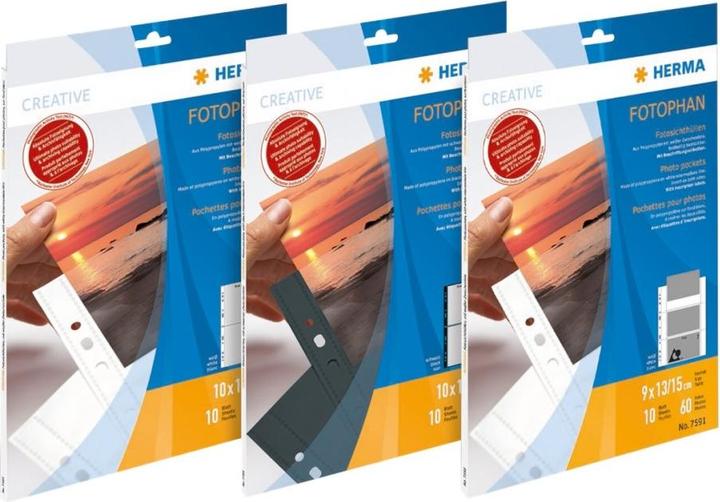 Actual product image HERMA Photo covers (A4, 10 x)