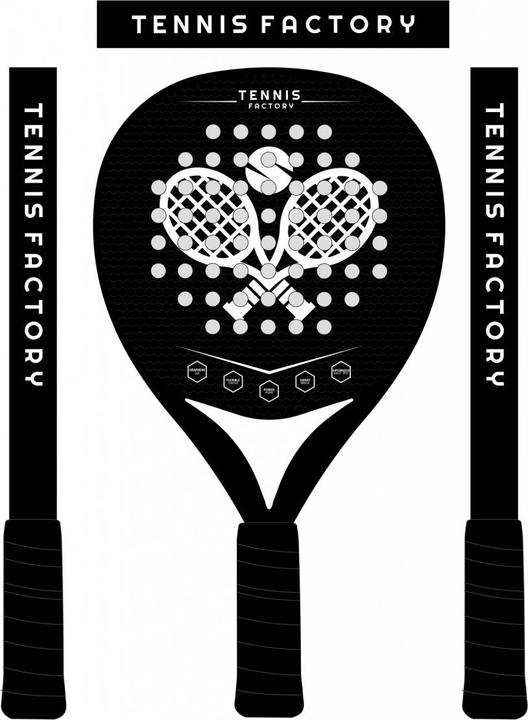 Actual product image Tennis Factory Padel rackets