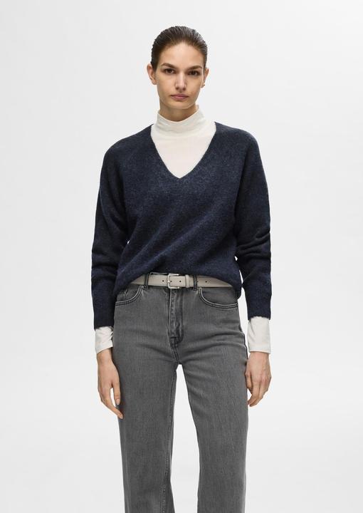 Produktbild Selected Femme V-Ausschnitt Strickpullover (M)
