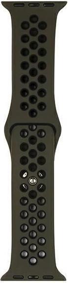 Produktbild Beline pasek Apple Watch Sport Silicone 384041mm br?zowo-czarny brownblack (Kunststoff, Silikon)