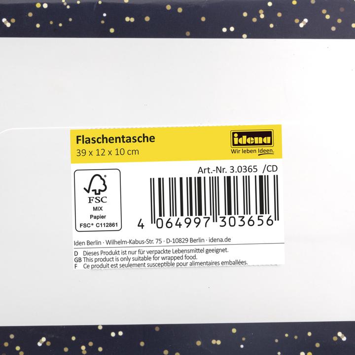 Actual product image Idena Folder A4 white 8cm cloud marble FSC mix (A4, 80 mm, 1 Piece)