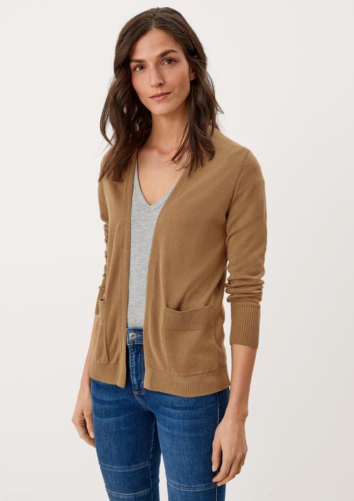 Produktbild s.Oliver Strickjacke Strickjacke aus Viskosemix (38)