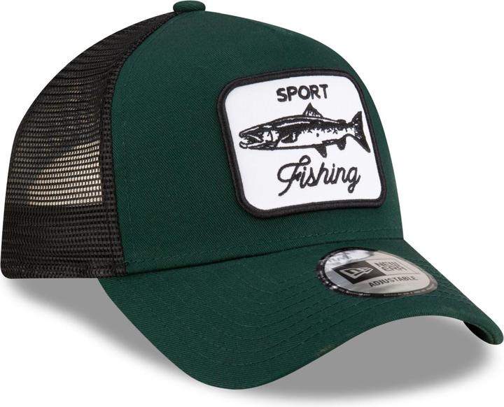 Produktbild New Era A-Frame Mesh Trucker Cap - Outdoor Fishing Green