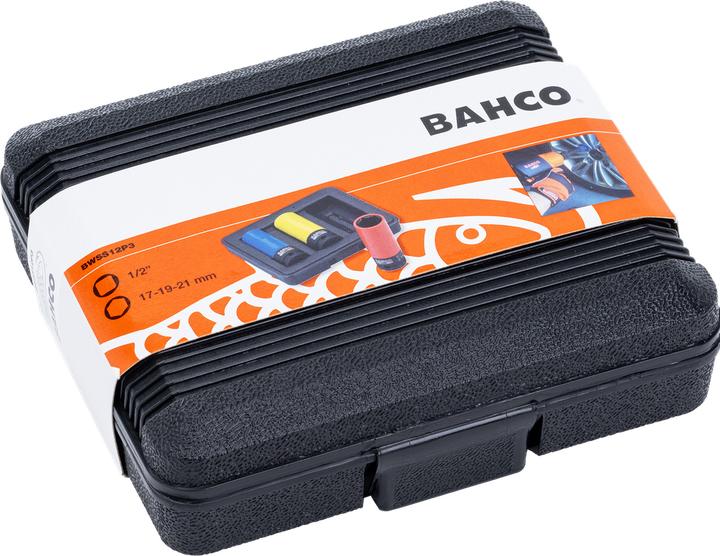 Actual product image Bahco Wheel Socket Sets,17/19/21mm (1/2")
