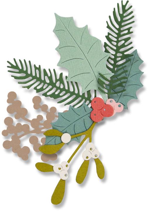 Produktbild Folia Sizzix | Thinlits die set Winter foliage