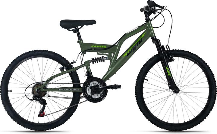 Wyld Kinder-Mountainbike Fully 24" Zodiac 18 Gänge RH 38 cm (24")