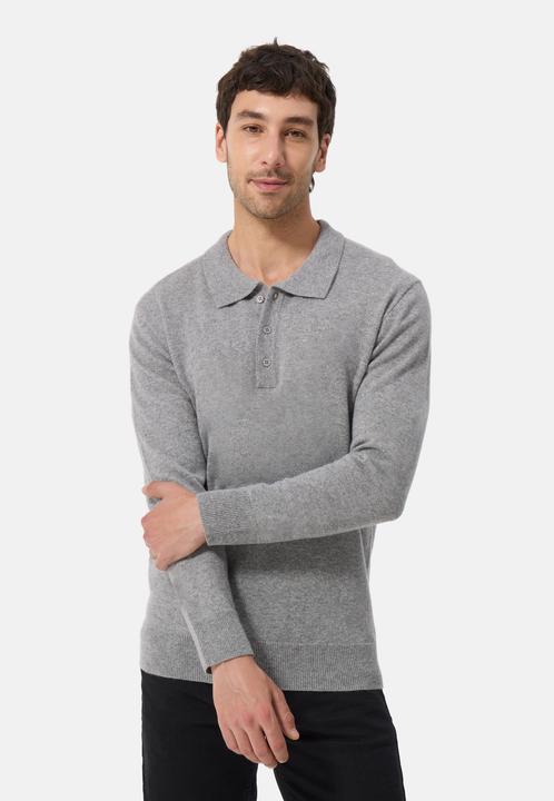 Actual product image Cash-Mere Kaschmir Poloshirt Langarm (S)