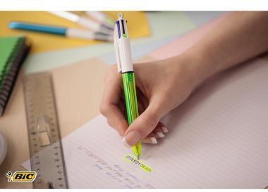 Actual product image Bic 4 Colours Fluo (1x)