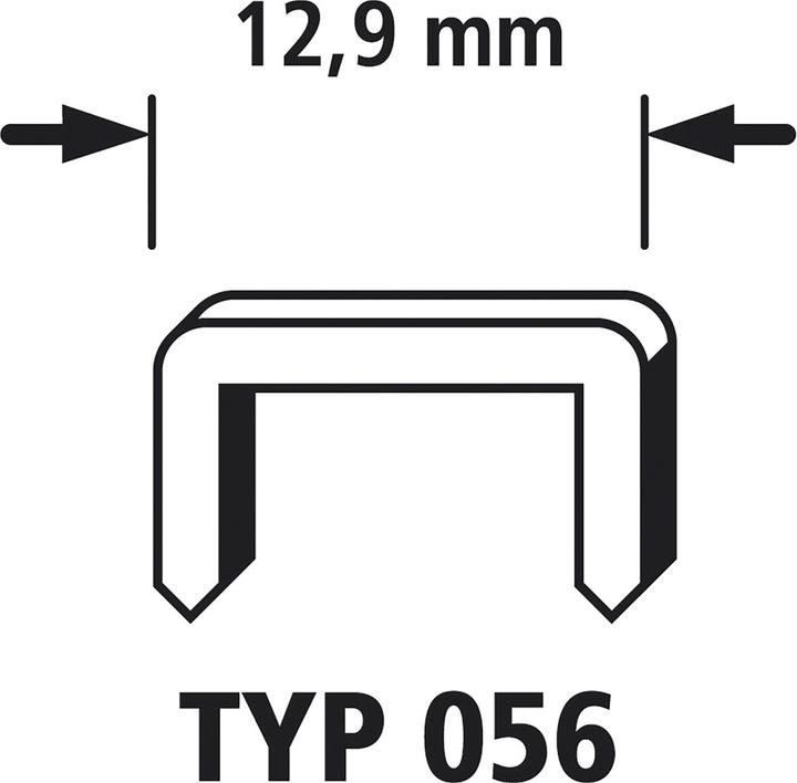 Produktbild wolfcraft 1200 Breitrückenklammern Typ056, 8mm