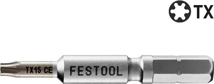 Festool Bit TX 15-50 CENTRO/2 (Zeskantbus TX)