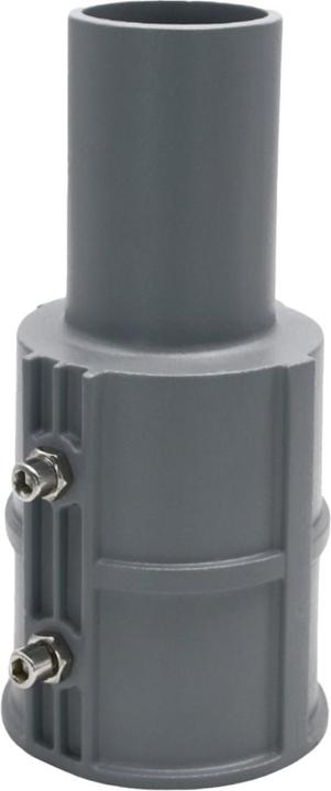 Enovalite Strassenleuchten Adapter, 80 zu 60 mm, grau
