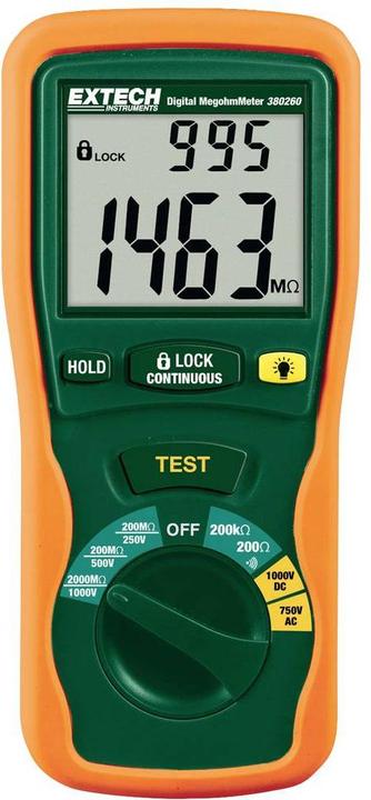 Produktbild Extech Stromzange MA260 Kalibriert na (CAT III 1000V)