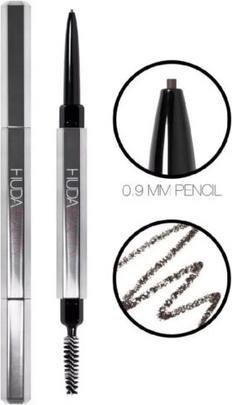 Produktbild Huda Beauty Bomb Brows Microshade Brow Pencil Medium Brown (Medium Brown)