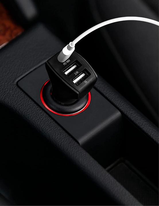 Actual product image Juice Triple PD Car Charger