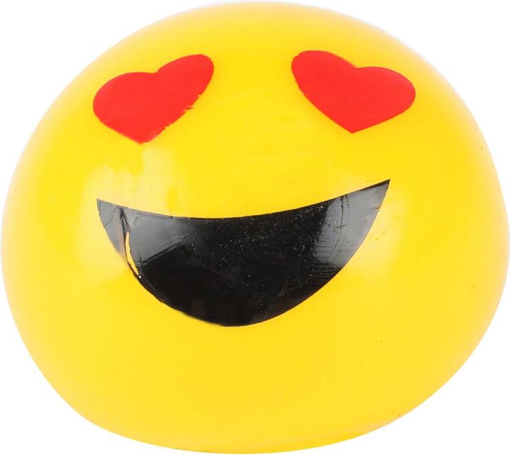 Actual product image Toi-Toys Squeeze ball. Smiling face