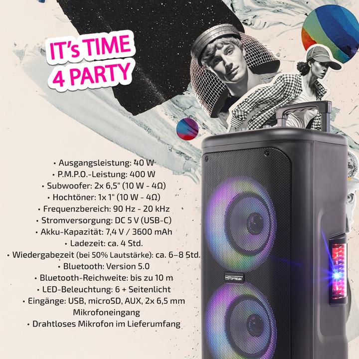 Actual product image Opticum Party Box X3 (6 h)
