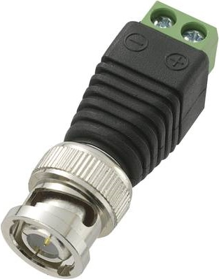 Actual product image Tru Components BNC connector male, straight 50? LT-BNC-DC 1 pc.