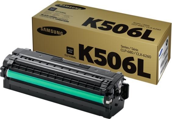 Image du produit Samsung CLTK506LELSK506L Cartouche de toner noir 6 000 pages ISO/IEC 19752 Noir (CF)