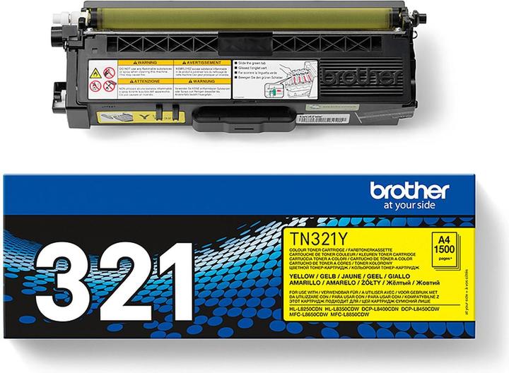 Actual product image Brother Tn-321y (Y)