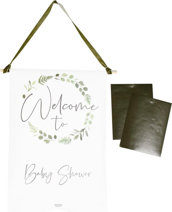 Actual product image Ginger Ray Baby Shower Personalizable Welcome Sign (1 pcs.)