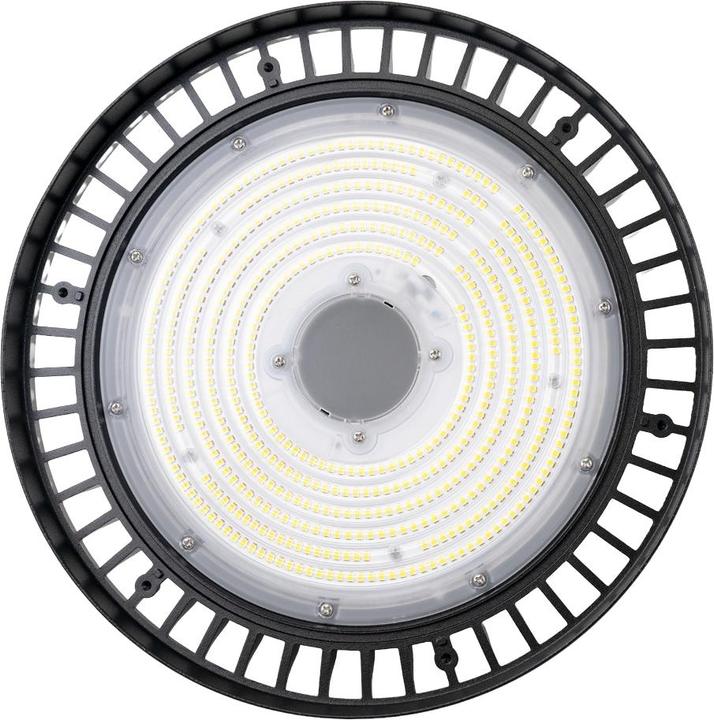 Actual product image Enovalite LED-HighBay-Leuchte, UFO, EEK: C, 150W, 25500lm, 5000K, schwarz (25500 lm)
