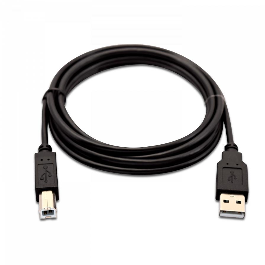 Thumbnail - V7 USB-A – USB-B (2 m, USB 2.0), USB Kabel