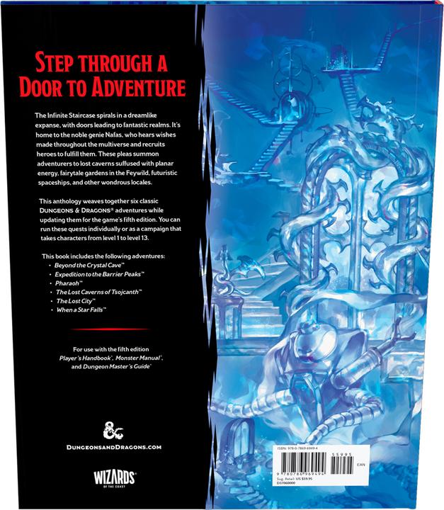 Actual product image Wizards of the Coast Dungeons & Dragons RPG Adventure Quests from the Infinite Staircase English (English)