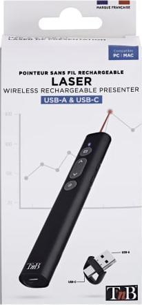 Produktbild T'nB TNB Laser de presentation USB-A/C