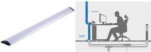 Produktbild Bachmann Easy-Bridge - Kabel-Floor-Guard - 1 m (Kabelbrücke, Kabelkanal, 100 cm)