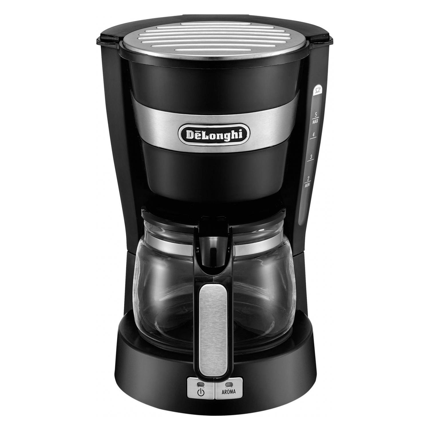 De'Longhi ICM14011, Cafetières à filtre, Noir