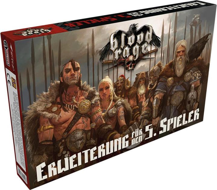 Cmon CMND1000 - Blood Rage - 5th Player Expansion, for 2-4 players, 14 years and over (German)