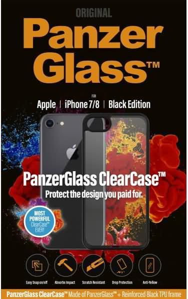 Actual product image PanzerGlass ClearCase (Apple iPhone SE (3rd Gen), Apple iPhone SE (2nd Gen), Apple iPhone 7)