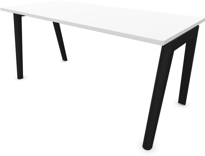 Blanc, Frêne teinté noir