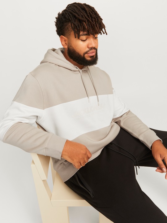 Produktbild Jack & Jones Jjelegacy Blocking Sweat Hood Noos Pls (XXL)