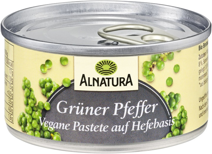 Produktbild Alnatura Bio Pastete Grüner Pfeffer (125 g)