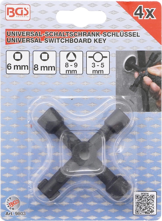 Actual product image BGS Universal Switchboard Key